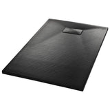 NNEVL Shower Base Tray SMC Black 100x80 cm