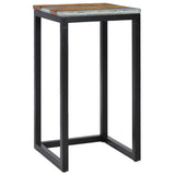 NNEVL Nesting Tables 3 pcs Solid Teak Wood and Polyresin