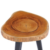 NNEVL Coffee Table 40x45 cm Solid Teak