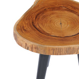 NNEVL Coffee Table 40x45 cm Solid Teak
