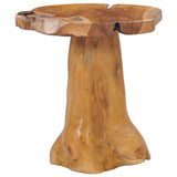 NNEVL Coffee Table 40x40 cm Solid Teak Wood