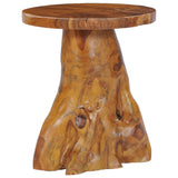 NNEVL Coffee Table 40x40 cm Solid Teak Wood