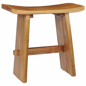 NNEVL Stool Solid Teak Wood