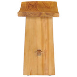 NNEVL Stool Solid Teak Wood