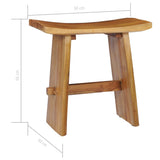 NNEVL Stool Solid Teak Wood