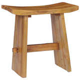 NNEVL Stool Solid Teak Wood