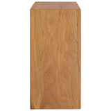 NNEVL Sideboard 80x30x60 cm Solid Teak Wood