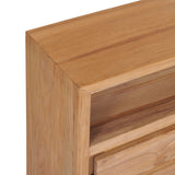 NNEVL Sideboard 80x30x60 cm Solid Teak Wood