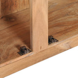 NNEVL Sideboard 80x30x60 cm Solid Teak Wood