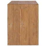 NNEVL TV Cabinet 90x30x40 cm Solid Teak Wood