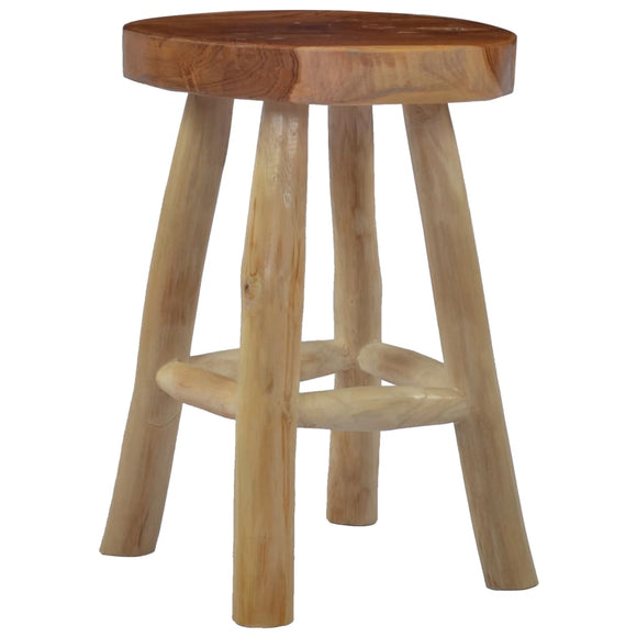 NNEVL Stool Brown Teak Wood