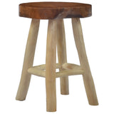 NNEVL Stool Brown Teak Wood
