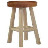 NNEVL Stool Brown Teak Wood