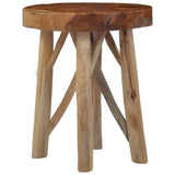 NNEVL Stool Brown Teak Wood