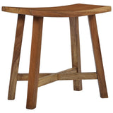 NNEVL Bathroom Stool Solid Suar Wood