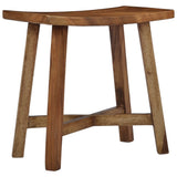 NNEVL Bathroom Stool Solid Suar Wood