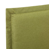 NNEVL Bed Frame Green Fabric Double Size