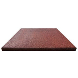 NNEVL Fall Protection Tiles 12 pcs Rubber 50x50x3 cm Red