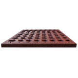NNEVL Fall Protection Tiles 24 pcs Rubber 50x50x3 cm Red