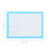 NNEVL Pet Training Pads 200 pcs 45x33 cm Non Woven Fabric