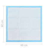 NNEVL Pet Training Pads 100 pcs 60x60 cm Non Woven Fabric