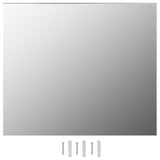 NNEVL Frameless Mirror 80x60 cm Glass