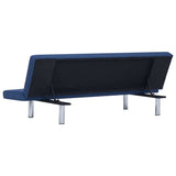 NNEVL Sofa Bed Blue Polyester