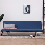 NNEVL Sofa Bed Blue Polyester
