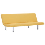 NNEVL Sofa Bed Yellow Polyester