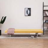 NNEVL Sofa Bed Yellow Polyester