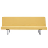 NNEVL Sofa Bed Yellow Polyester