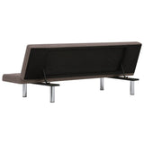 NNEVL Sofa Bed Taupe Polyester