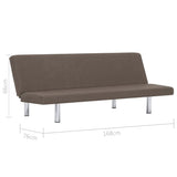 NNEVL Sofa Bed Taupe Polyester