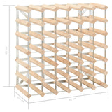 NNEVL Wine Rack for 42 Bottles Solid Pinewood