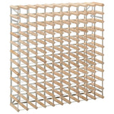 NNEVL Wine Rack for 120 Bottles Solid Pinewood