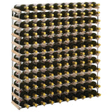 NNEVL Wine Rack for 120 Bottles Solid Pinewood