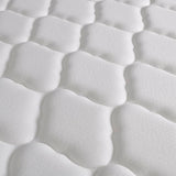NNEVL Bed with Memory Foam Mattress Black Metal 153x203 cm Queen Size