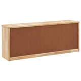 NNEVL Shoe Storage Bench 94x20x38 cm Solid Walnut Wood