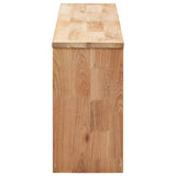 NNEVL Shoe Storage Bench 94x20x38 cm Solid Walnut Wood