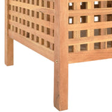NNEVL Storage Bench 93x49x49 cm Solid Walnut Wood