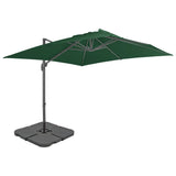 NNEVL Outdoor Umbrella with Portable Base Green