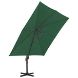 NNEVL Outdoor Umbrella with Portable Base Green