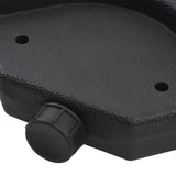 NNEVL Outdoor Umbrella with Portable Base Anthracite