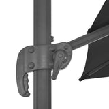NNEVL Outdoor Umbrella with Portable Base Anthracite