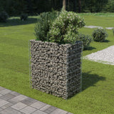 NNEVL Gabion Raised Bed Galvanised Steel 90x50x100 cm