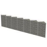 NNEVL Gabion Wall Galvanised Steel 450x30x100 cm