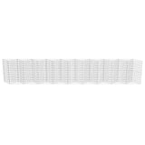 NNEVL Gabion Wall Galvanised Steel 630x30x100 cm