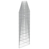 NNEVL Gabion Wall Galvanised Steel 630x30x100 cm