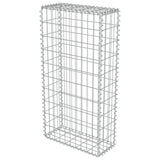 NNEVL Gabion Wall with Covers Galvanised Steel 50x20x100 cm