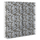 NNEVL Gabion Wall with Covers Galvanised Steel 80x20x100 cm